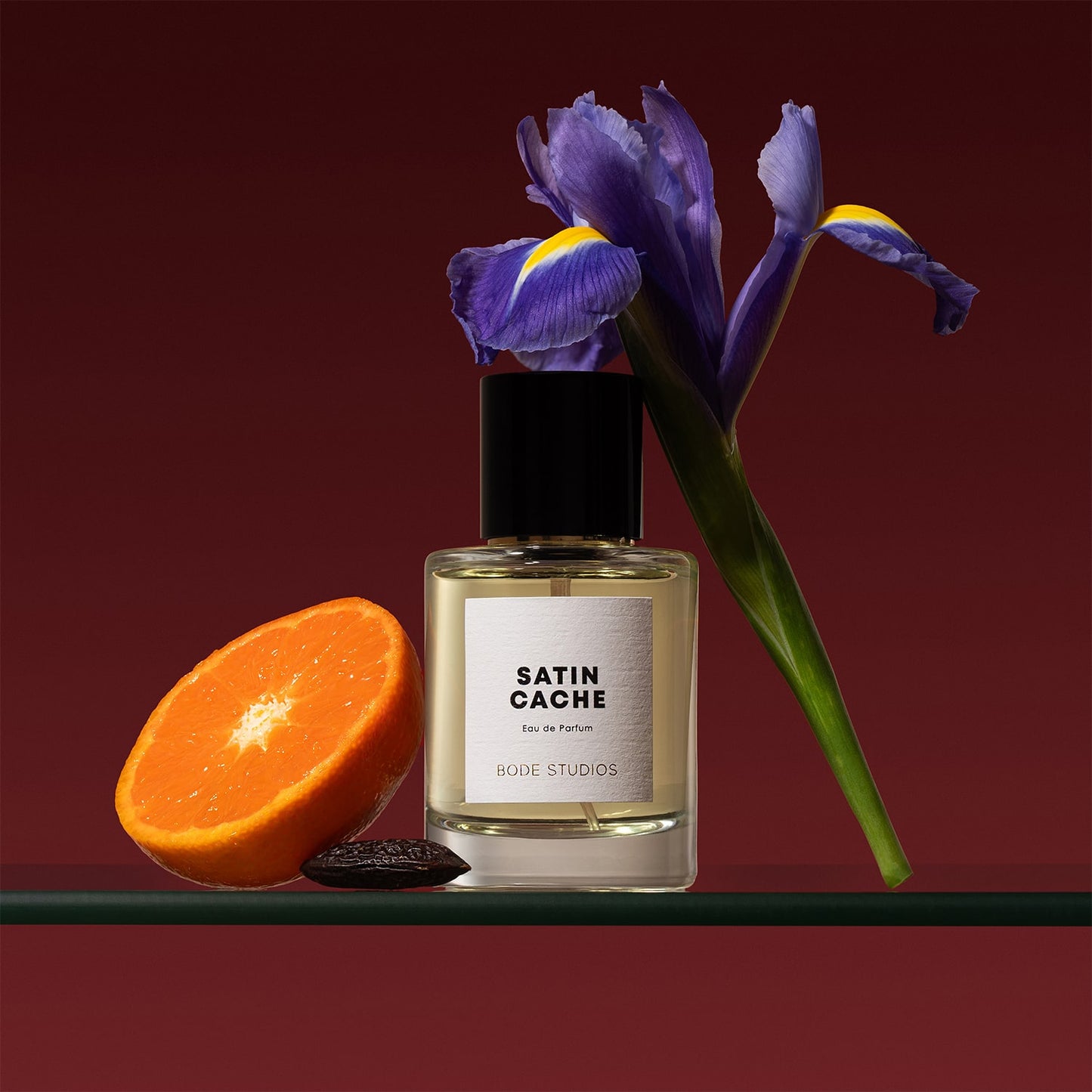 satin cache perfume bottle